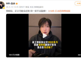 因偷税超900万被查 网红白冰复更 自曝被人坑了几千万 还要他家破人亡